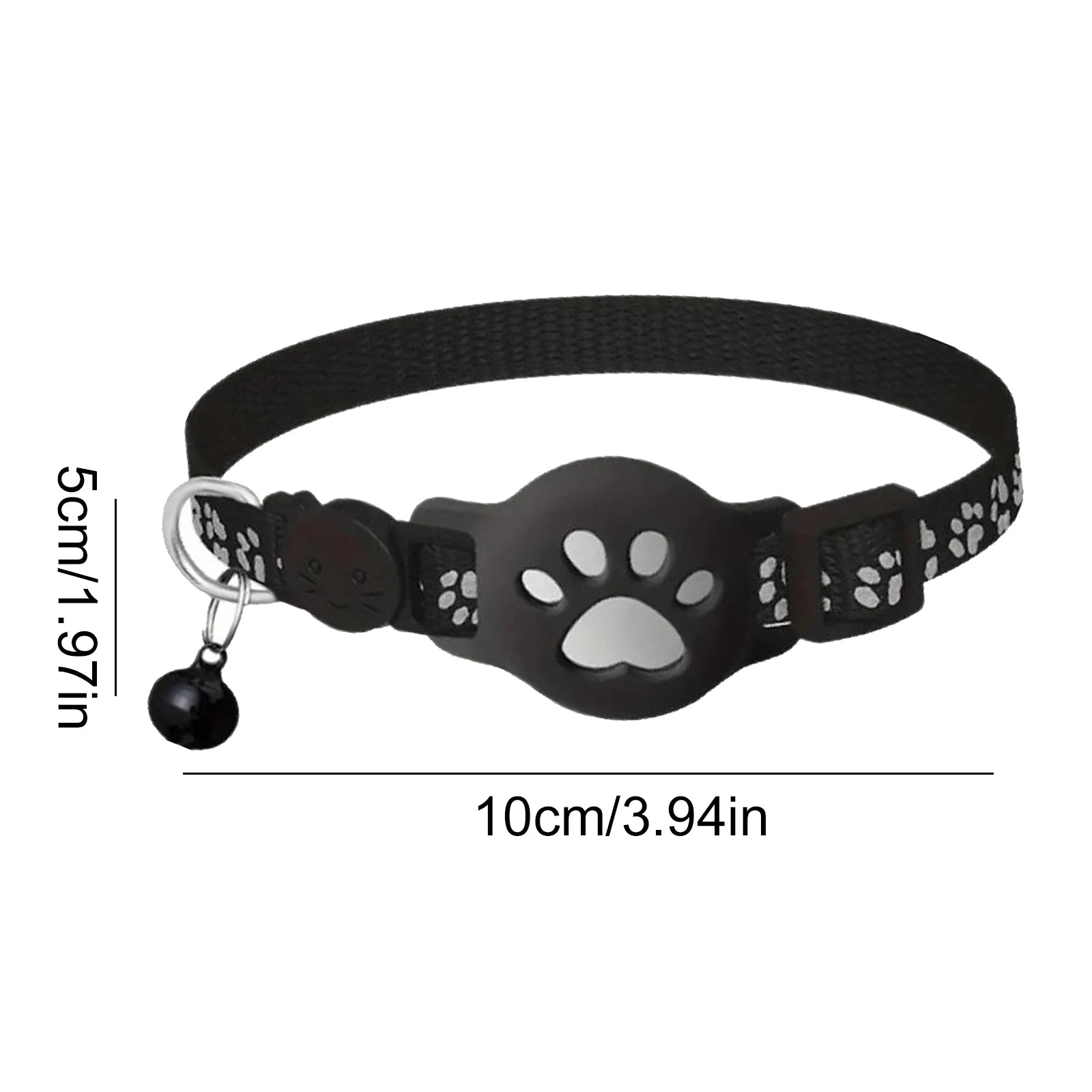Electronic Smart Pet Locator Collar - Waterproof GPS Anti-Loss Device for Cats & Kittens (iOS & Android)