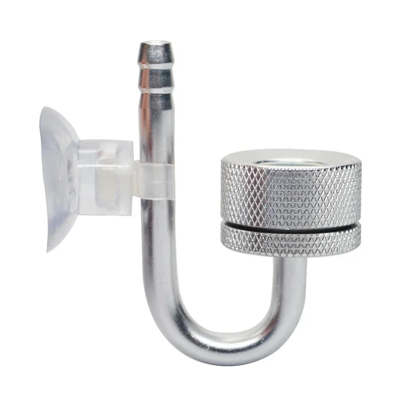 Aquarium CO2 Diffuser & Bubble Atomizer (Suction Cup, Planted Tank, Fine Mist Reactor)