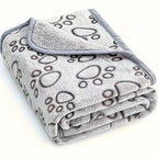 Ultra Soft Fluffy High Quality Pet Blanket Cute Cartoon Pattern Pet Mat Warm and Comfortable Blanket for Cat Dogs Cat Bath Towel