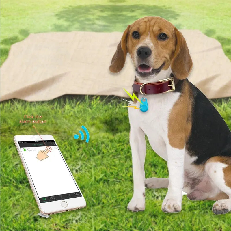 Bluetooth Anti-Loss Tracker with Remote Photo Shutter for Keys, Pets, Wallets & Phones