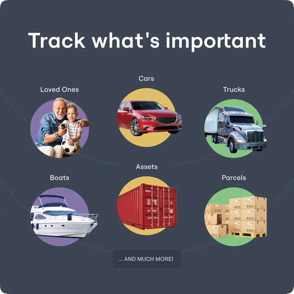 Mobile-200 4G Mini Magnetic GPS Tracker for Vehicles, People & Assets - Real-Time Tracking