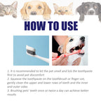 YEGBONG V34 Pet Toothpaste with Fresh Breath Formula Gentle Plaque Control Gum Care for Dogs and Cats Hypoallergenic Oral Care