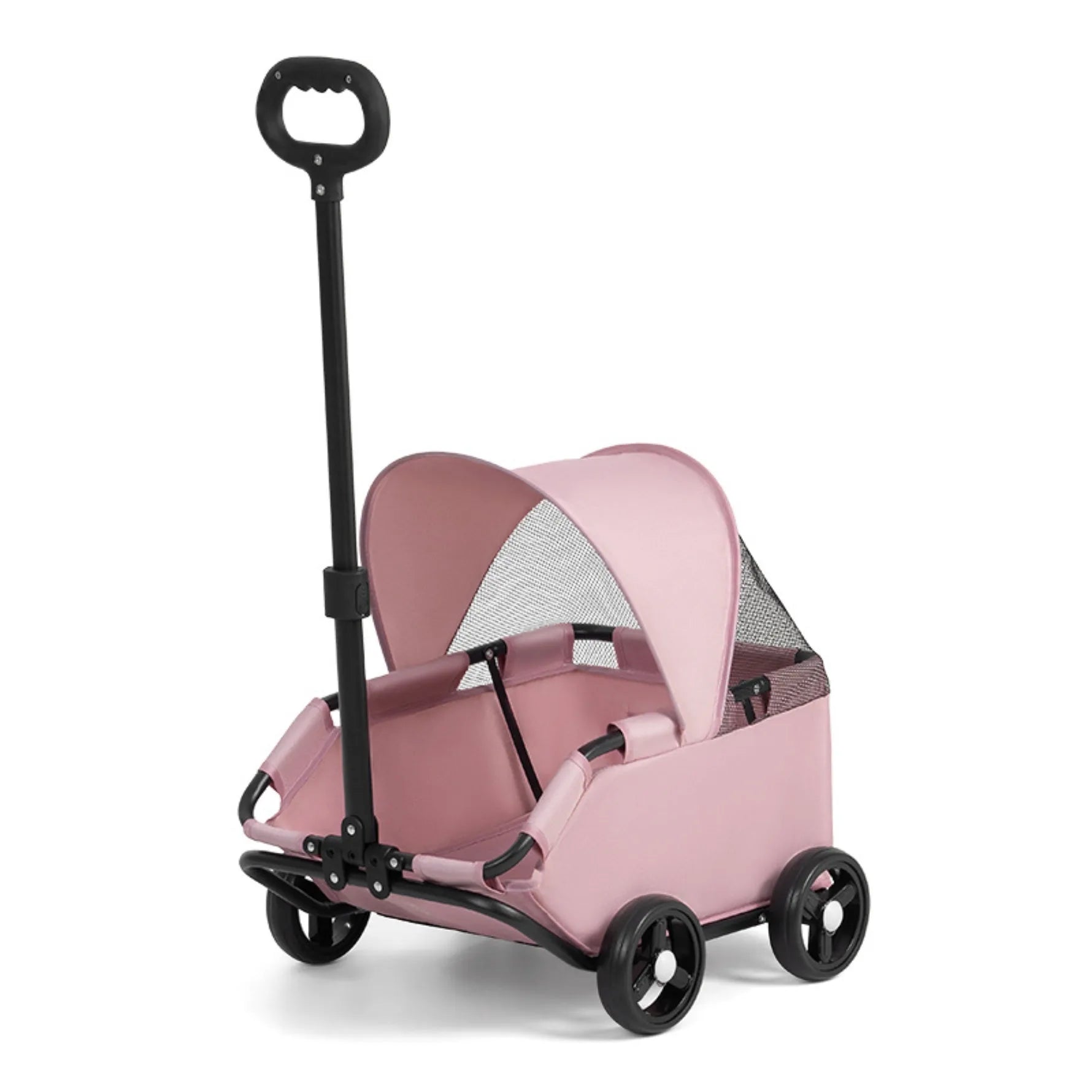 Small Pet Stroller for Dogs Cats Teddy Portable Foldable Outdoor Puppy Cat Carrier Travel Hand Pushchair