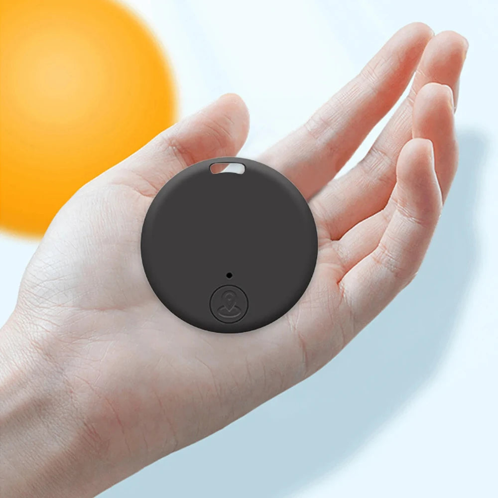 Mini Bluetooth GPS Smart Tag Keychain Tracker - Anti-Loss Alarm for Pets, Kids, Keys & Wallets