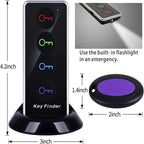 4-in-1 Wireless Key Finder & Anti-Loss Locator for Phones, Kids, Pets & Remotes