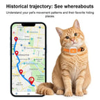 Mini Real-Time GPS Anti-Loss Collar Tracker for Dogs & Cats - Compact Smart Location Monitoring Device