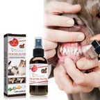 Pet Oral Cleansing Spray Effectively Remove Teeth Stain Tartar Eliminate Oral Odor Breath Freshening Dog Tooth Cleaner Deodorant