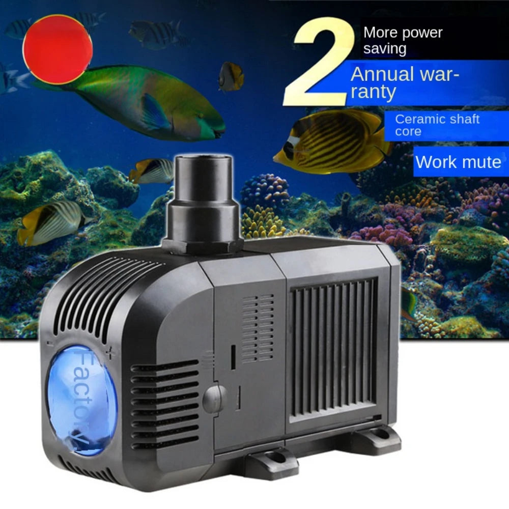 Ultra-Quiet HJ Series Submersible Fountain Pump (500–3000L/H, Multi-Use, Adjustable Flow)