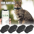 JUSTLAN IPX8 Waterproof AirTag Protective Shell for Cats & Dogs - Anti-Loss Collar GPS Tracker Case