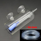 Aquarium Oxygen CO2 Diffuser Air Pump Fish Tank Glass Aerator Oxygenator Stone Air Dissolve Dispenser Aquarium Accessories