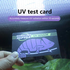 Reptile  Light Lamp Bulb Test Card UV Tests Paper Tester Meter Pet Supplies Turtle Ultraviolet Test Tool
