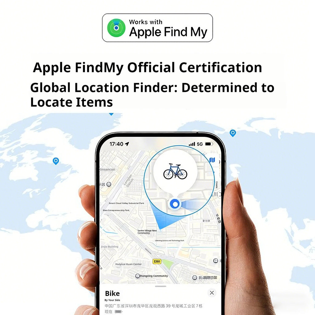 UGREEN Smart Bluetooth Tracker with 2-Year Battery for Keys & Phones - Apple Find My Compatible (iOS)