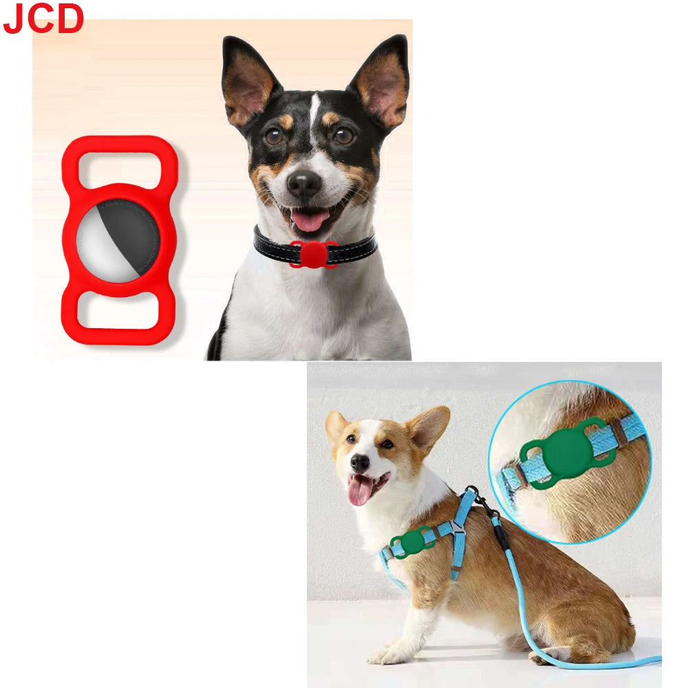 10-Pack Silicone Protective Cases for AirTag - Pet Collar Friendly