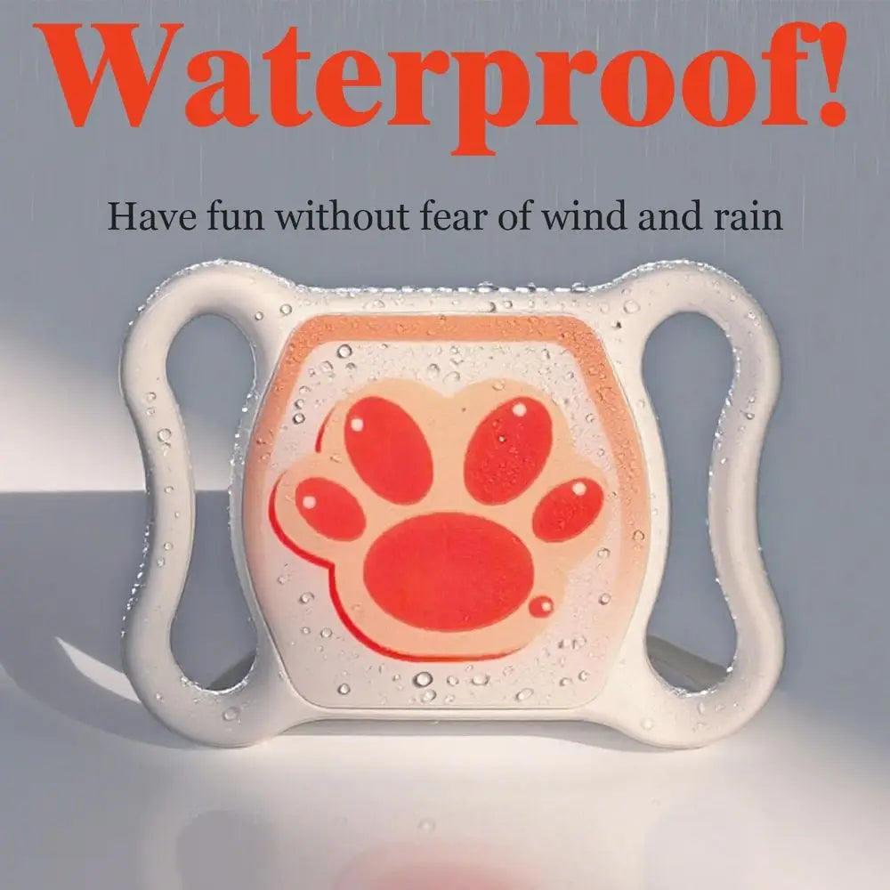 No-Subscription Pet GPS Tracker for Dogs & Cats with Free Collar - Waterproof Real-Time Tracking