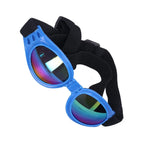 Foldable Structure Pet Sun Goggles Wind Tough Anti Ultraviolet Canine Goggles Adjustable Fit Light Weight Dog Sun Goggles