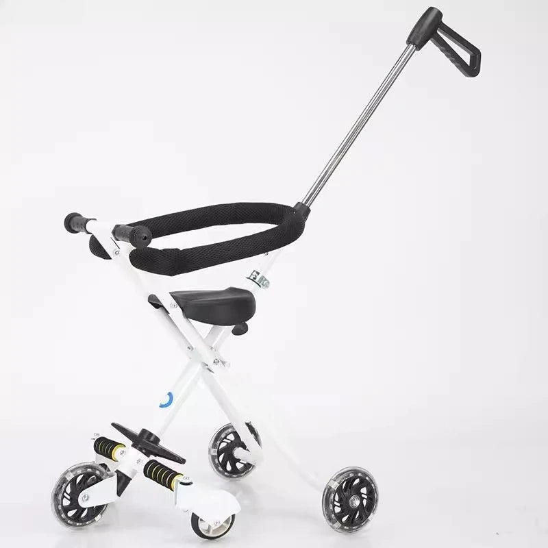 Baby Stroller That Can Be Ridden Or Reclined One Click Folding Lightweight And Easy To Carry For Outdoor Travel
