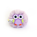 Catnip & Rattle Plush Pompom Cat Kick Toy — Minty Self-Entertainment Balls for Indoor Cats