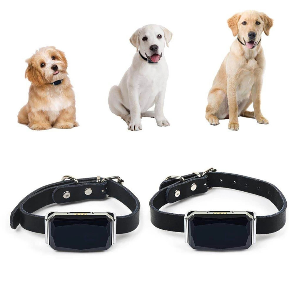 Multi-Mode GPS Pet Tracker with IP67 Waterproof Collar - GPS, AGPS, WiFi & LBS Positioning for Dogs & Cats