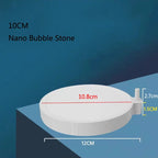 Nano Aquarium Air Stone Aerator (35–100mm, Fine Bubble Oxygen Disk, Fish Tank 1–2pcs)