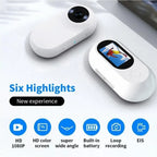 HD 1080P Pet Camera Collar for Dogs & Cats - Wireless Mini Action Cam for Outdoor & Indoor Use