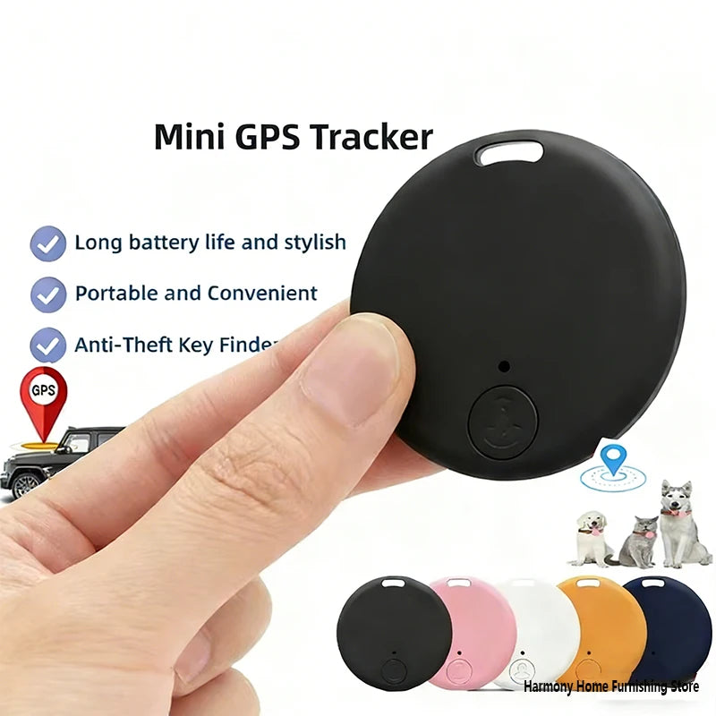 New Mini Bluetooth 5.0 GPS Smart Tracker - Finder Locator for Pets, Elderly, Kids, Cars & Wallets (iOS & Android)