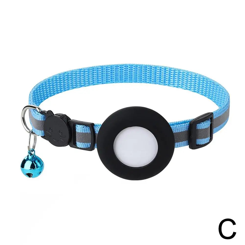 Reflective Breakaway Cat Collar with Bell — Anti-Strangling Adjustable Safety Necklace for Cats & Small Dogs