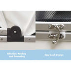 Luxury Cat & Dog Pet Stroller Water Resistant Nylon Travel Bag with Wheels Comfortable