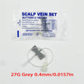 Screw-Type Butterfly Infusion Needles (50-Pack)