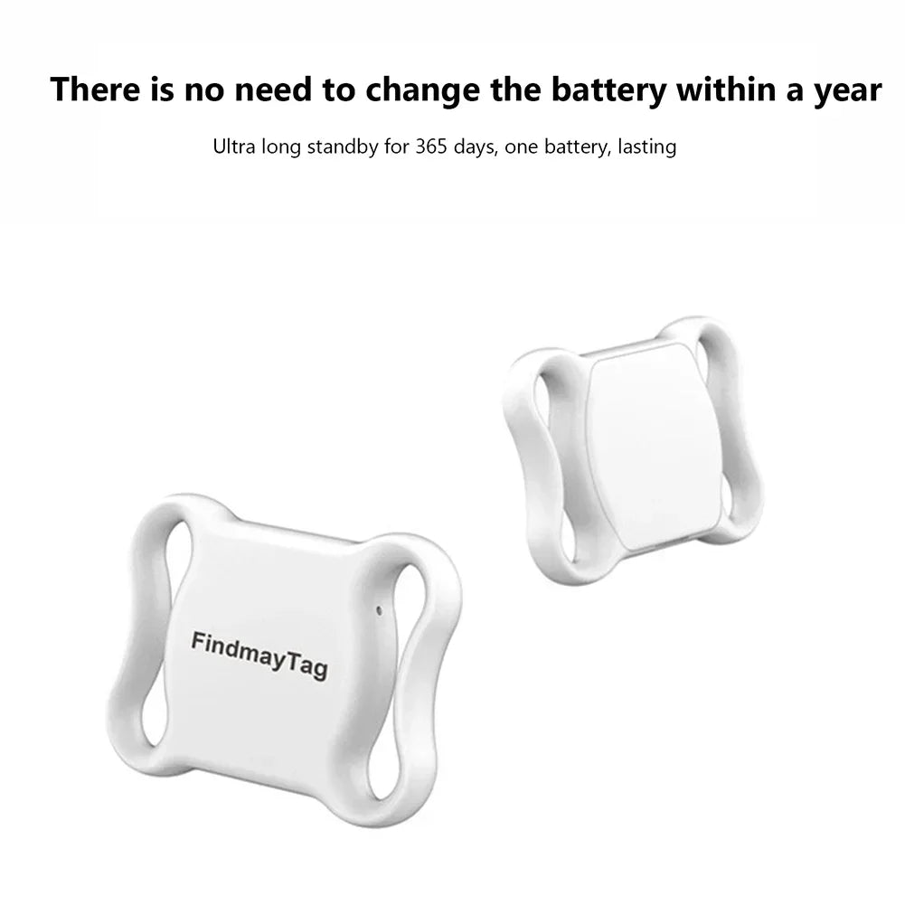Waterproof GPS Cat Collar Tracker Supplies - Mini Anti-Loss Bluetooth Locator for Apple & Android (Cat Accessories)