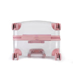 et Carrier Backpack with Wheels Transparent Capsule Design, Lightweight Travel Bag for Cats Small Dogs Puppies