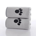 50*100 Super Absorbent Dog Bathrobe Cat Accessories Pet Bath Towel Cat Blanket Dog Products Quick Dry Soft Microfiber Pet Towel