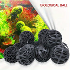 Aquarium Bio Balls Filter Media (50–100pcs, Biochemical Balls, Fish Tank Wet/Dry Filter)