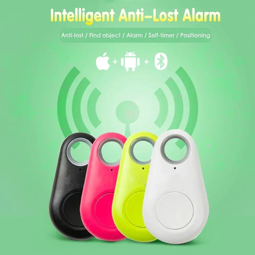 Waterproof Mini Bluetooth Smart Tracker for Pets, Dogs, Cats, Keys, Wallets & Bags - Anti-Loss Locator