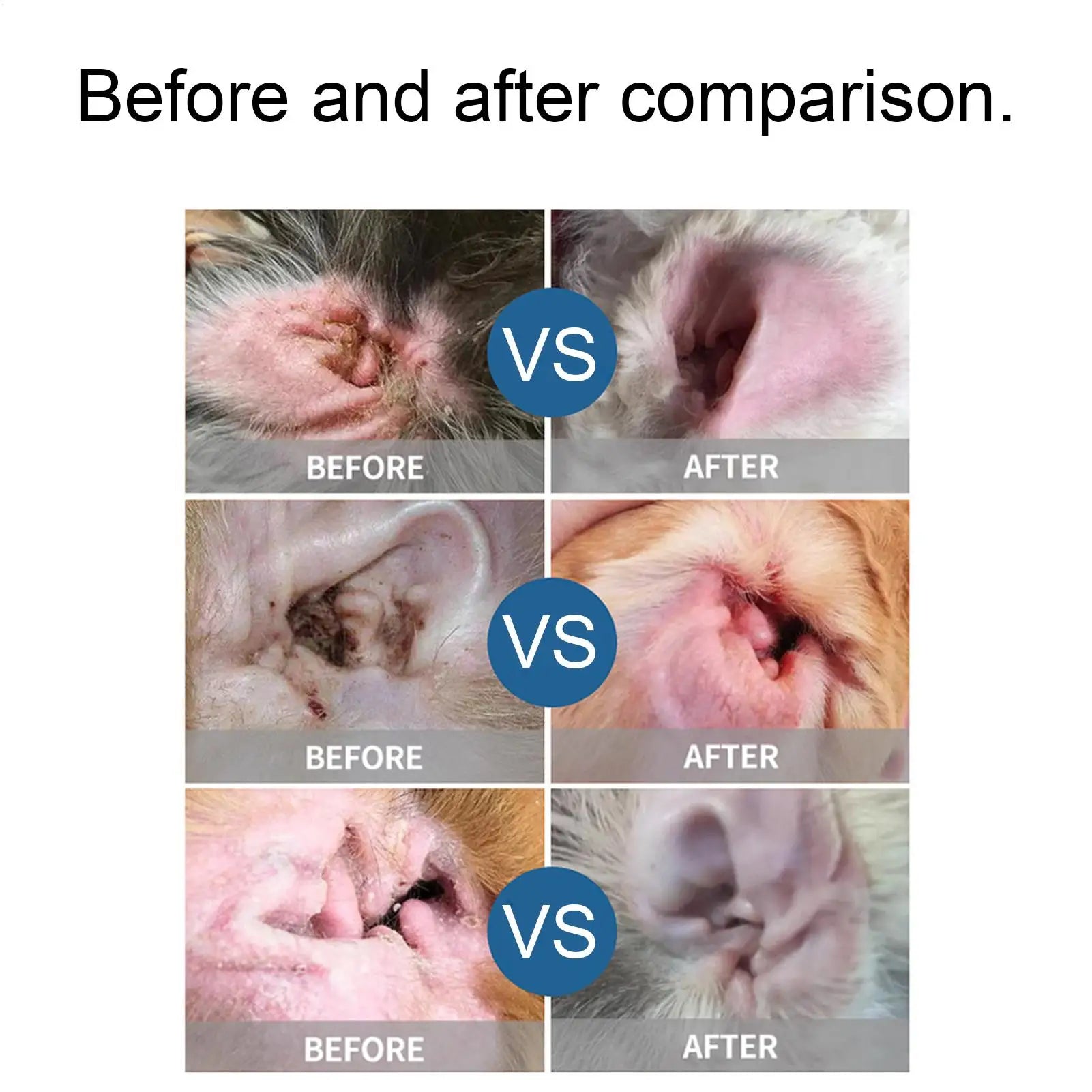 120ml Cat Ear Cleaner Solution Powerful Ear Wash Drop Washer Odor Removal Cleaning Solution for Flush Grooming Dogs Cats Puppy