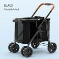 Multiple pet strollers large dog trolley cart folded large space Multifunctional trolley case with wheel bearing 30kg for travel