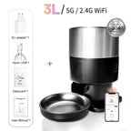 Automatic Cat Feeder Dog Slow Food Machine Smart Pet Feeder With Timed Quantitative Automatic Cat Food Dispenser Cat Dog Bowl