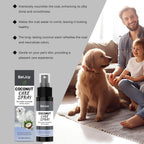 Pet Coconut Care Spray Nourish Fur Improve Pet Fur Texture Enhance Gloss Eliminate Odors Persistent Fragrance Pet Grooming Spray