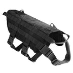 Tactical Camouflage Dog Vest Large Dog Outdoor Training Chest And Back Set Explosive Charge Leash Military Police Dog Equipment