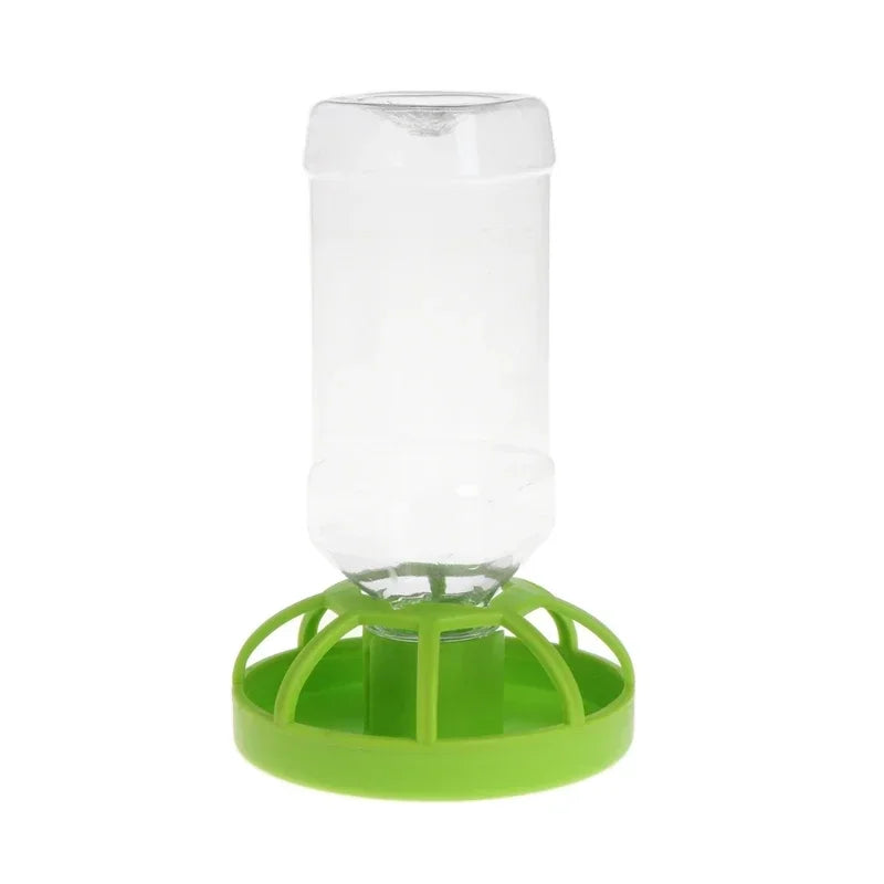 New Reptile Water Drinker Dispenser Food Bowl Lizard Feeder Round Dish Drink Bottle Lizard Lotus Flower Reptile feeders