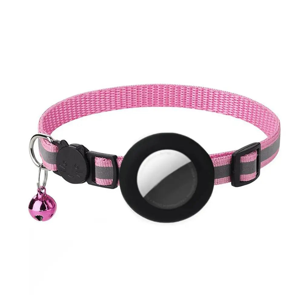 Reflective Breakaway Cat Collar with Bell — Anti-Strangling Adjustable Safety Necklace for Cats & Small Dogs
