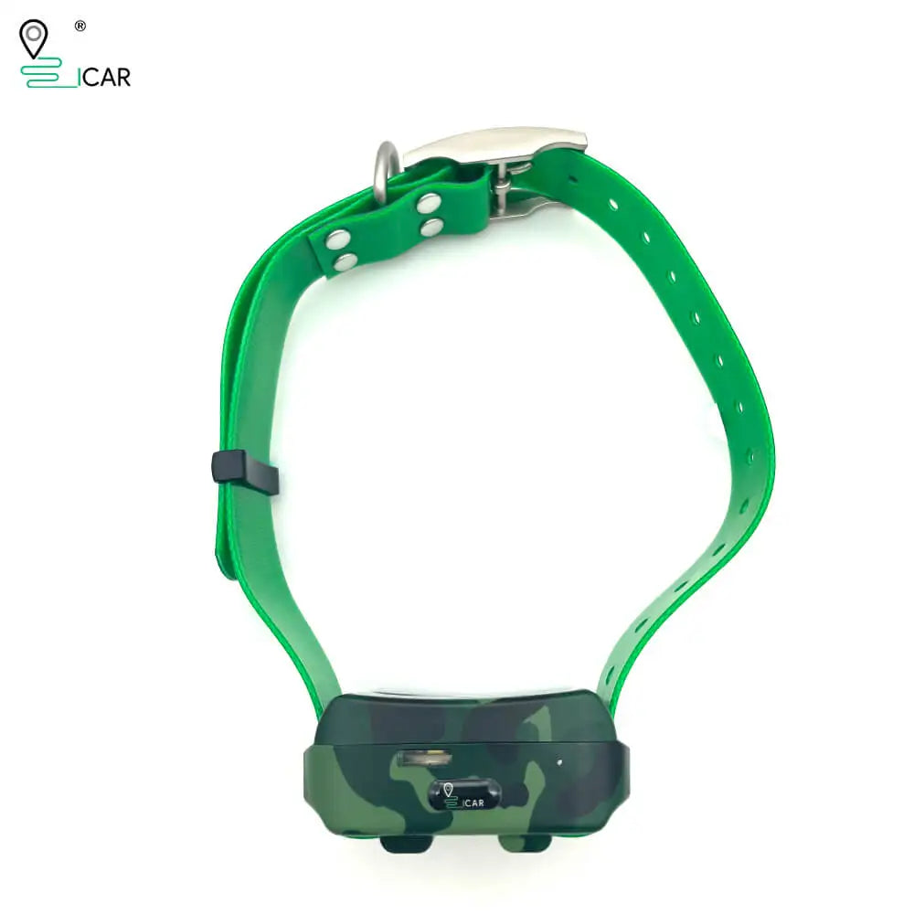 ICAR IK122M 4G IP68 Waterproof GPS Hunting Dog Collar Tracker - 2,000mAh Real-Time Locator