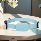Battery-Operated GPS Dog Collar Tracker for iOS - Adjustable Anti-Loss Movement Alert for Cats & Dogs