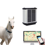B38A Solar-Powered 4G Mini GPS Tracker for Cows, Sheep & Cattle - Compact Animal Tracking Device