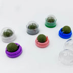 3-Pack Cat Mint Chew Balls — Interactive Teething Toy Set for Kittens & Adult Cats