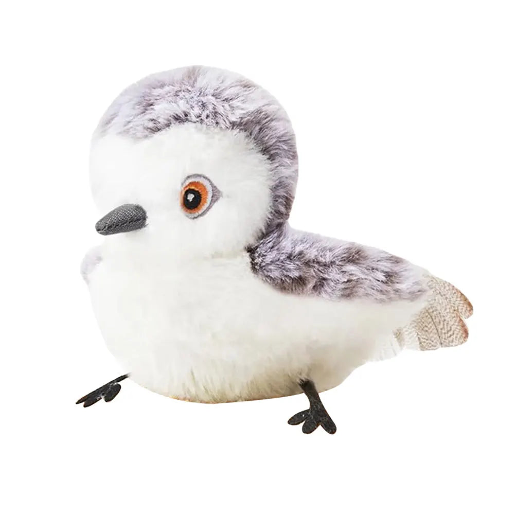 Rechargeable Flapping Sparrow Cat Toy — Simulated Chirping Electronic Bird Toy for Indoor Cats