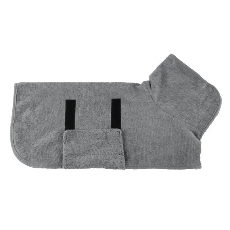 High Quality Pet Bathrobe Absorbent Quick Drying Dog Towel for Large & Small Dogs Cat Bathrobe Clean Pet Supplies Dog Clothes