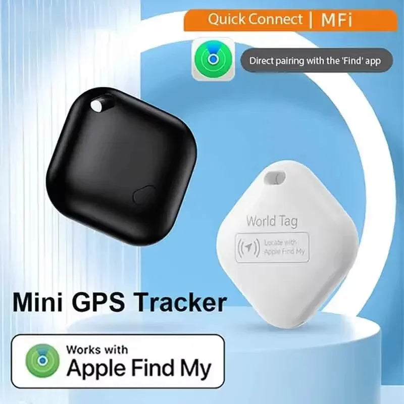 Apple Find My iTag Bluetooth Tracker for Kids, Pets & Cars - Smart GPS Lost Item Finder (iOS)