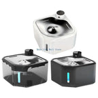2.8L Automatic Circulating Pet Water Fountain (Stainless Steel Tray, Non-Slip)