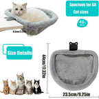 Foldable Cat Desk Bed & Hammock Perch for Home Offices