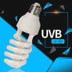 Reptile Heat Bulb Lamp Light High Intensity UVB Light Bulb for Reptiles Amphibian Use Household Breeding Chicken Heating Lamp